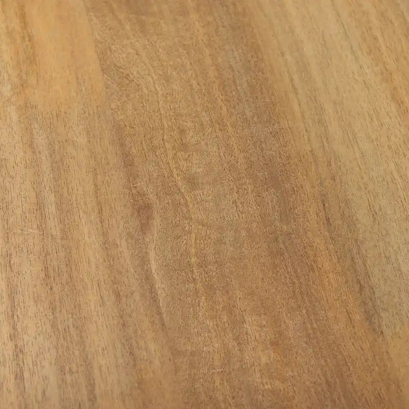 Light Brown Solid Wood Dining Table - 84L x 42W x 30H