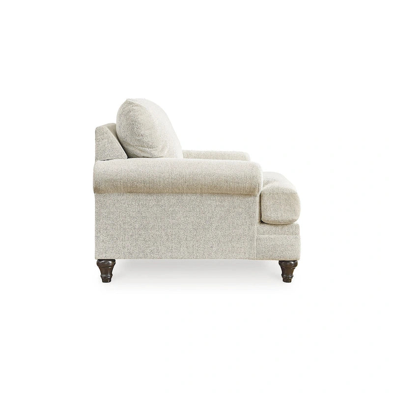 Brown/Beige Chair - 42W x 44D x 40H