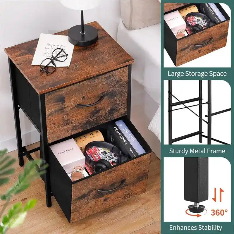 Nightstand Set of 2