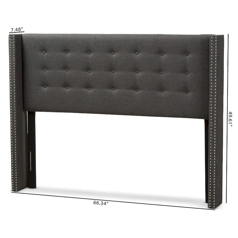 Contemporary Fabric Headboard by