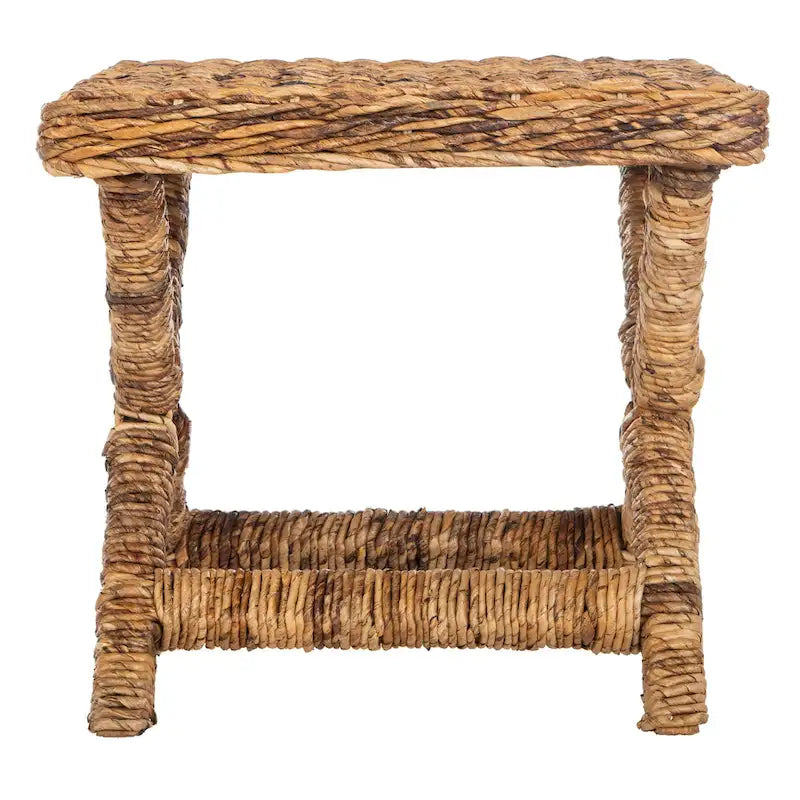 Natural Wicker x-Bench - 22 x 22 x 19.5 - 22Wx22Dx20H