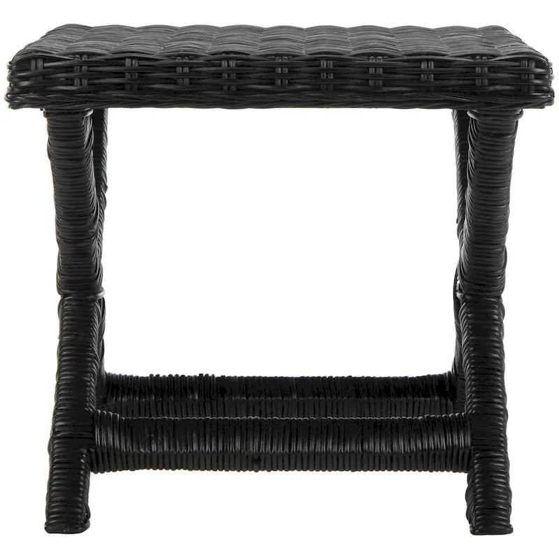 Natural Wicker x-Bench - 22 x 22 x 19.5 - 22Wx22Dx20H