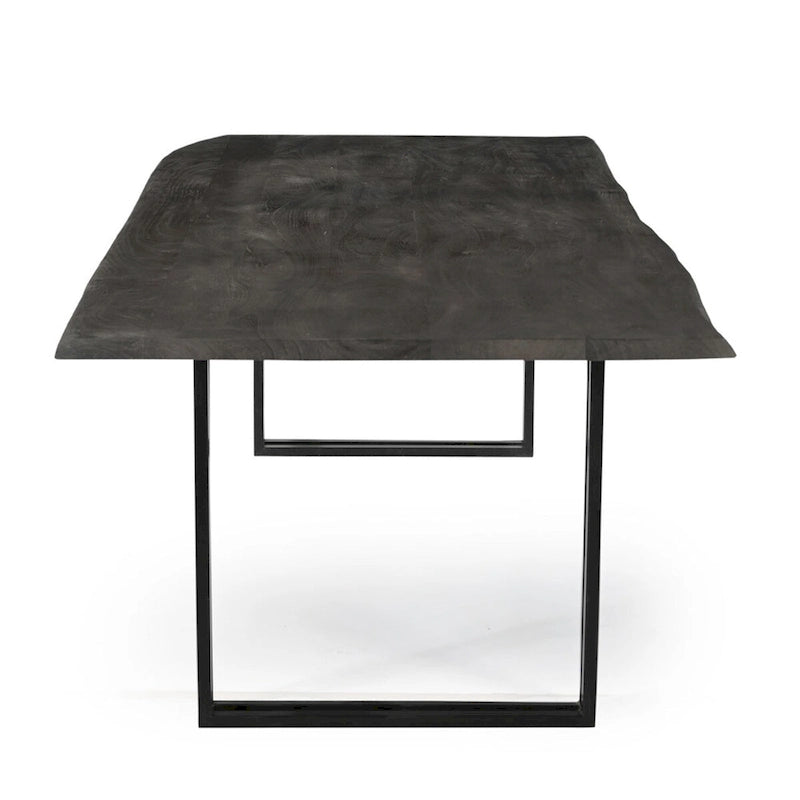 Solid Wood Dining Table - Gray