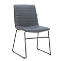 Leather Polyester Office Chair with Stainless Steel Base Series