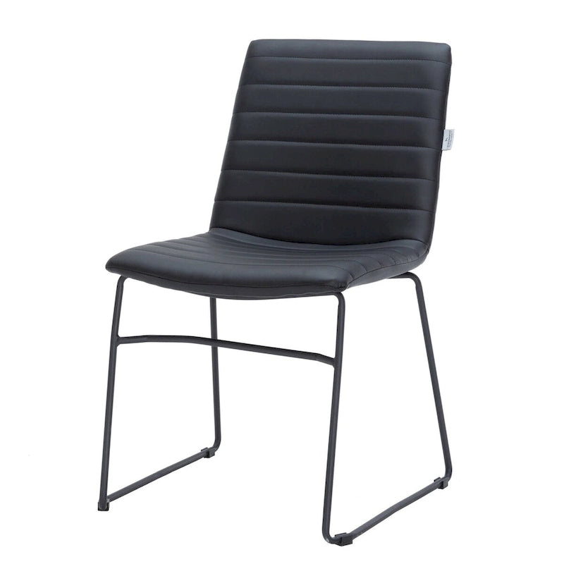 Leather Polyester Office Chair with Stainless Steel Base Series