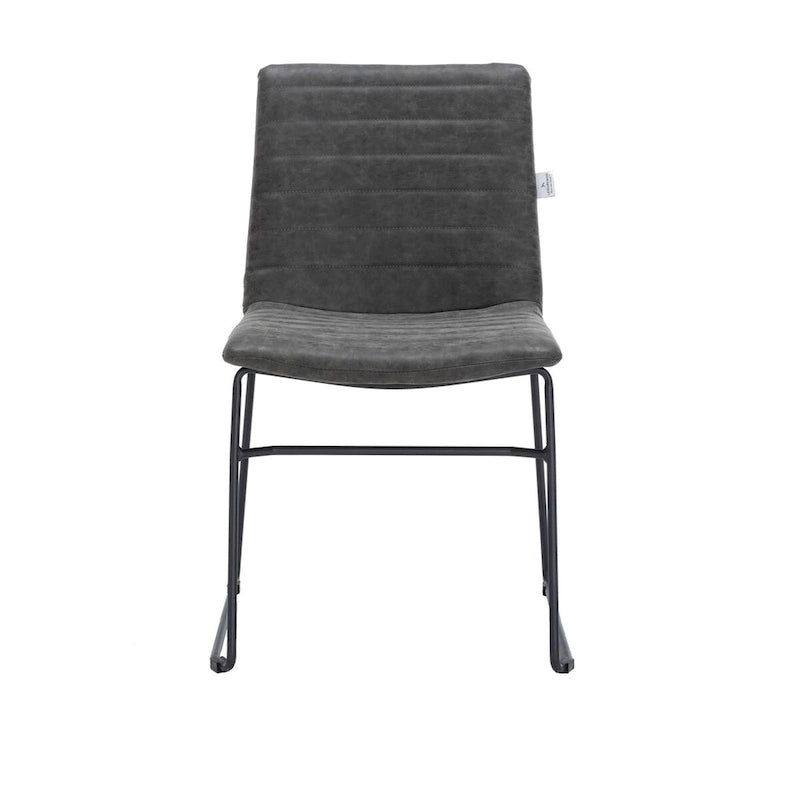 Leather Polyester Office Chair with Stainless Steel Base Series