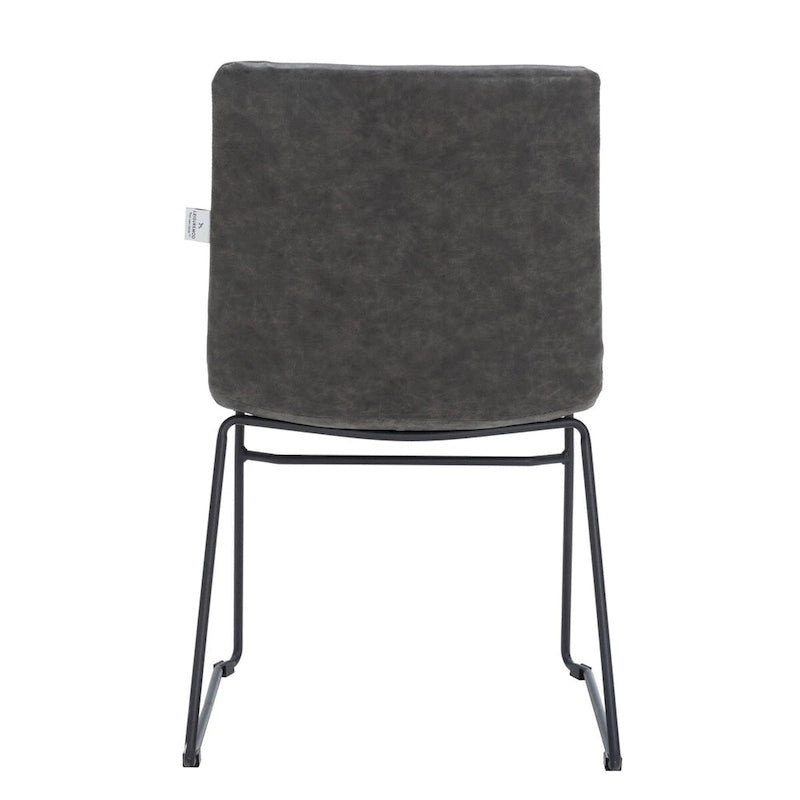 Leather Polyester Office Chair with Stainless Steel Base Series