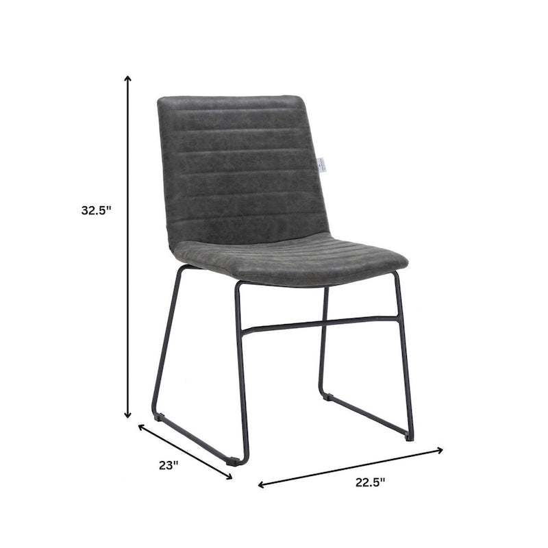 Leather Polyester Office Chair with Stainless Steel Base Series