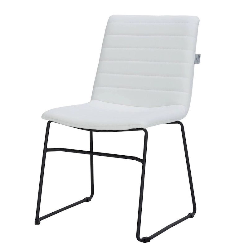 Leather Polyester Office Chair with Stainless Steel Base Series