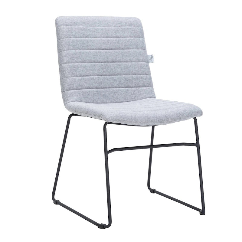 Leather Polyester Office Chair with Stainless Steel Base Series